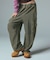 OVERDYED NUMBER PATCH CARGO SWEATPANTS