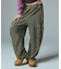 OVERDYED NUMBER PATCH CARGO SWEATPANTS
