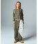 OVERDYED NUMBER PATCH CARGO SWEATPANTS
