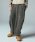 OVERDYED NUMBER PATCH CARGO SWEATPANTS