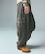 OVERDYED NUMBER PATCH CARGO SWEATPANTS
