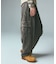 OVERDYED NUMBER PATCH CARGO SWEATPANTS