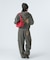 OVERDYED NUMBER PATCH CARGO SWEATPANTS