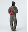 OVERDYED NUMBER PATCH CARGO SWEATPANTS