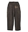 OVERDYED NUMBER PATCH CARGO SWEATPANTS