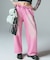 FACE LABEL WASHED SWEATPANTS