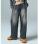 FACE LABEL WASHED SWEATPANTS