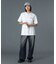 FACE LABEL WASHED SWEATPANTS