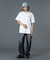 FACE LABEL WASHED SWEATPANTS