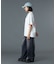 FACE LABEL WASHED SWEATPANTS