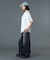 FACE LABEL WASHED SWEATPANTS