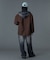 FACE LABEL WASHED SWEATPANTS