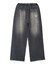 FACE LABEL WASHED SWEATPANTS