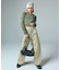 CURSIVE LOGO DENIM CARGO PANTS
