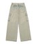CURSIVE LOGO DENIM CARGO PANTS