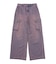 CURSIVE LOGO DENIM CARGO PANTS