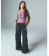 FACE LABEL TRACK PANTS