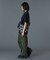 FACE LABEL TRACK PANTS