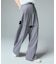 CURVED CUT PANELED PANTS