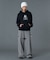 CURVED CUT PANELED PANTS