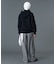 CURVED CUT PANELED PANTS