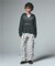 EYELET EMBROIDERY ZIP UP SWEAT HOODIE