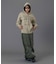 EYELET EMBROIDERY ZIP UP SWEAT HOODIE