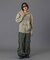 EYELET EMBROIDERY ZIP UP SWEAT HOODIE