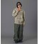 EYELET EMBROIDERY ZIP UP SWEAT HOODIE