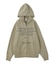 EYELET EMBROIDERY ZIP UP SWEAT HOODIE