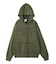 EYELET EMBROIDERY ZIP UP SWEAT HOODIE