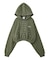 STUDDED ZIP UP SWEAT HOODIE