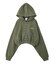 STUDDED ZIP UP SWEAT HOODIE