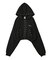 STUDDED ZIP UP SWEAT HOODIE