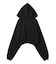 STUDDED ZIP UP SWEAT HOODIE