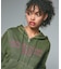 COLOR SCHEME COMPACT ZIP UP HOODIE