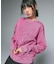 DISTORTED LOGO PATCH FADED SWEAT TOP