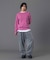 DISTORTED LOGO PATCH FADED SWEAT TOP