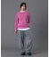 DISTORTED LOGO PATCH FADED SWEAT TOP