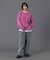DISTORTED LOGO PATCH FADED SWEAT TOP