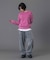 DISTORTED LOGO PATCH FADED SWEAT TOP