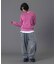 DISTORTED LOGO PATCH FADED SWEAT TOP