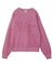DISTORTED LOGO PATCH FADED SWEAT TOP