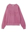DISTORTED LOGO PATCH FADED SWEAT TOP