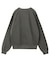 DISTORTED LOGO PATCH FADED SWEAT TOP