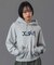 MILLS LOGO LAYERED PATCH SWEAT HOODIE