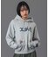 MILLS LOGO LAYERED PATCH SWEAT HOODIE