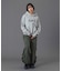 MILLS LOGO LAYERED PATCH SWEAT HOODIE