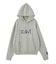 MILLS LOGO LAYERED PATCH SWEAT HOODIE