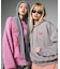 HEART SPRAY LOGO SWEAT HOODIE
